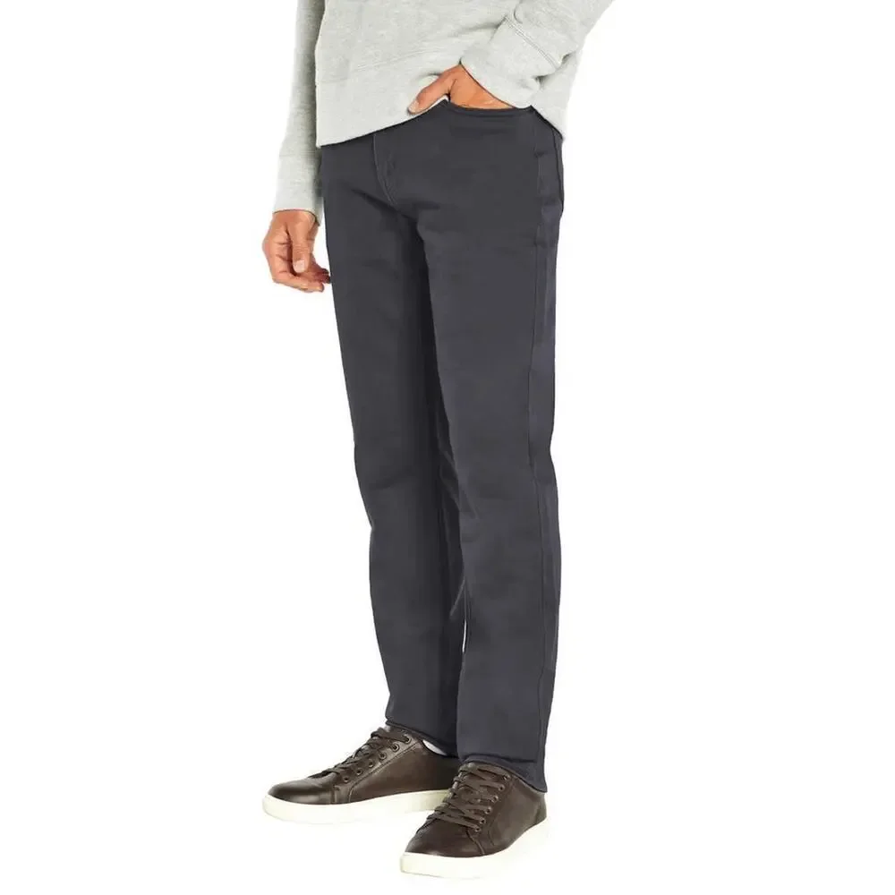 Banana Republic Men’s 5 Pocket Pant Stretch Cotton Slim Straight Fit Gray 40x34